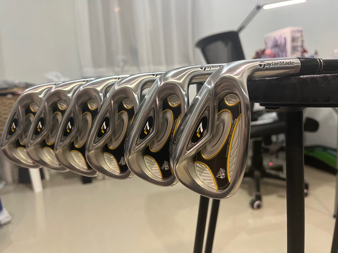 Taylormade Rac Yellow TaylorMade RAC 7 Irons Set (5-pi) super mint, pwede sa maselan, Sports ...