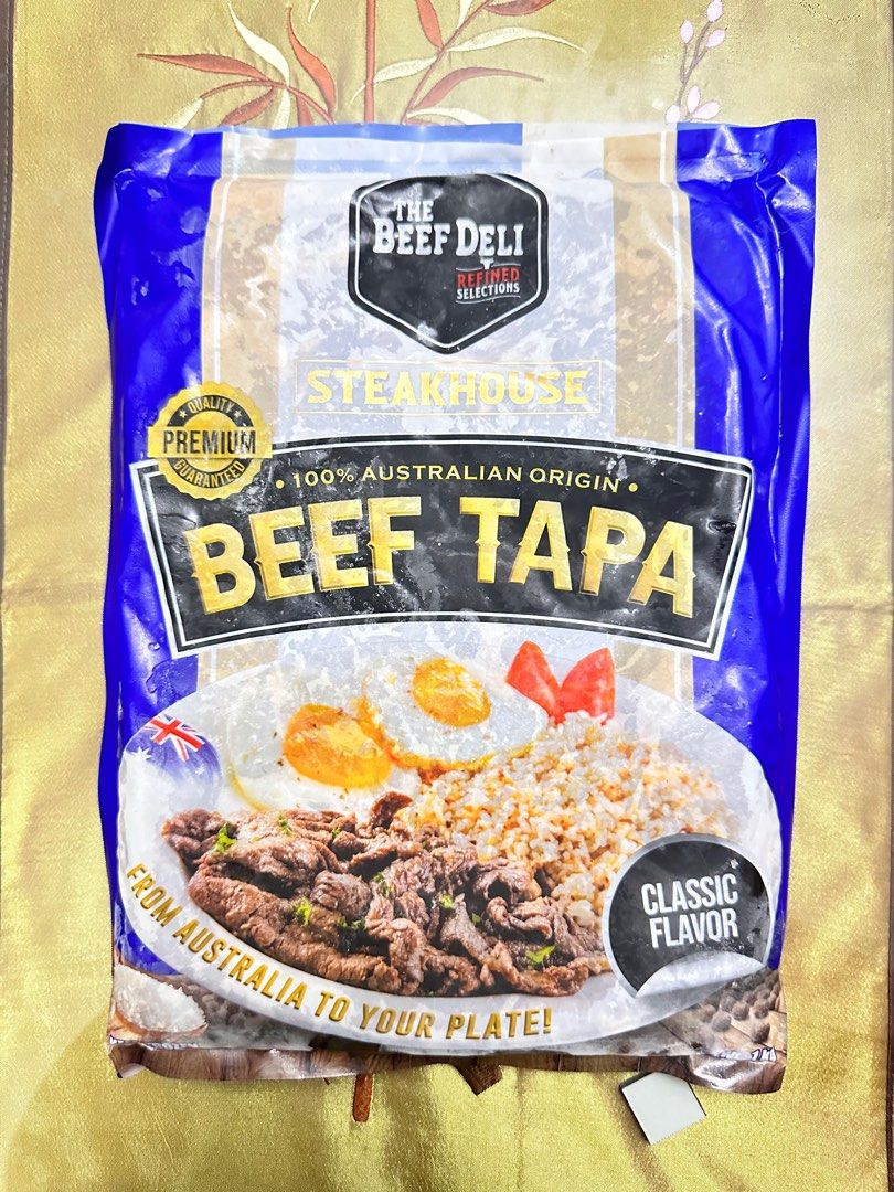 The Beef Deli Steakhouse Beef Tapa (Category: Chilled & Frozen Food) located in Manila. Submitted by declutterw1thme (Listing ID 1405662499, Image 2). Description: .