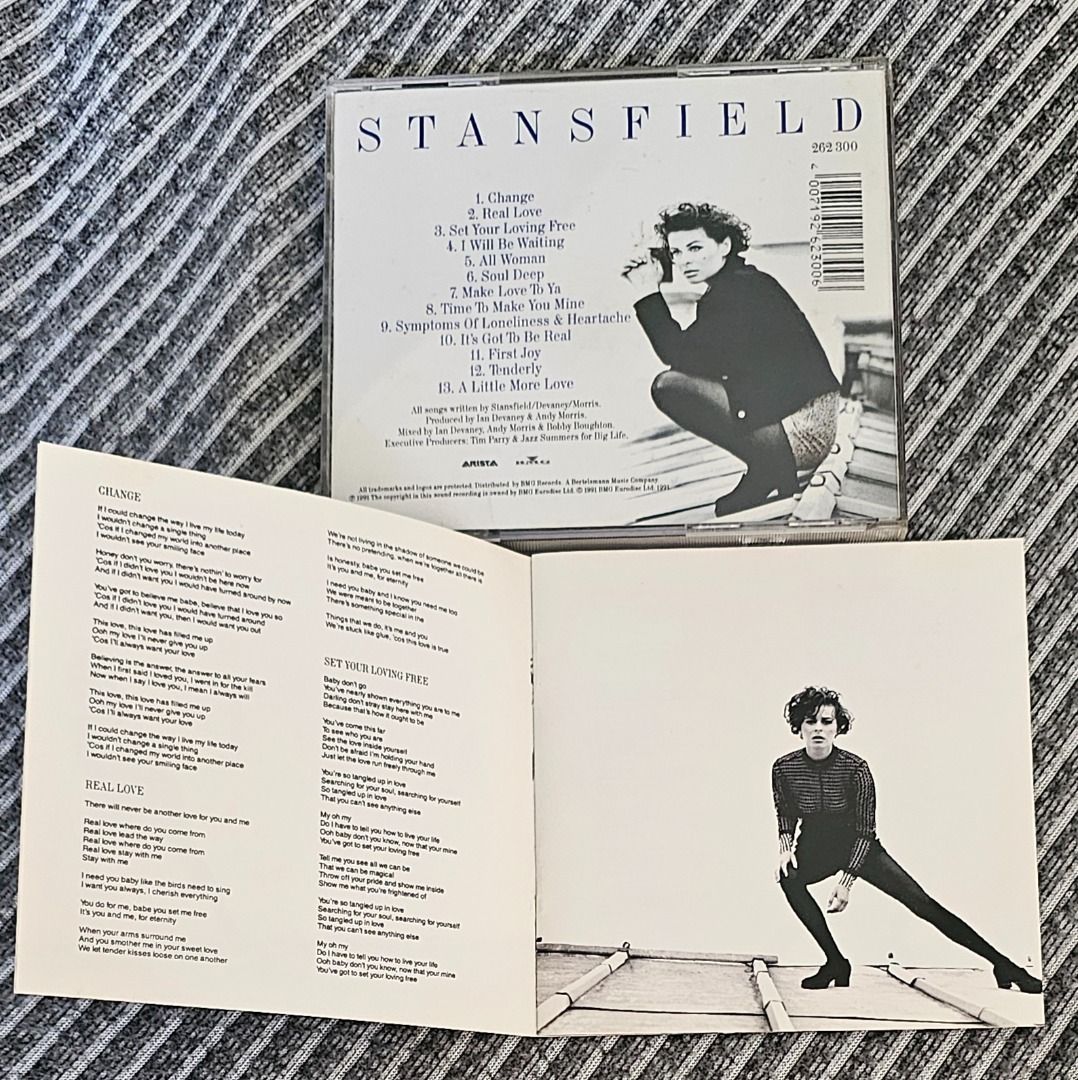 1 For 1 VG+ [CD Album] Lisa Stansfield – Real Love (1991) (Category: CDs & DVDs) located in Singapore. Submitted by strangecell (Listing ID 1405665006, Image 3). Description: Many more Various Genres: https://www.carousell.sg/p/1253907759 Electronic Dance, EDM, DJ Mix: https://carousell.com/p/1035784902 Easy Listening, Funk Soul, Lounge, Jazz, New Age, Chill-out: https://carousell.com/p/1028943398 ************************************** Self-colle