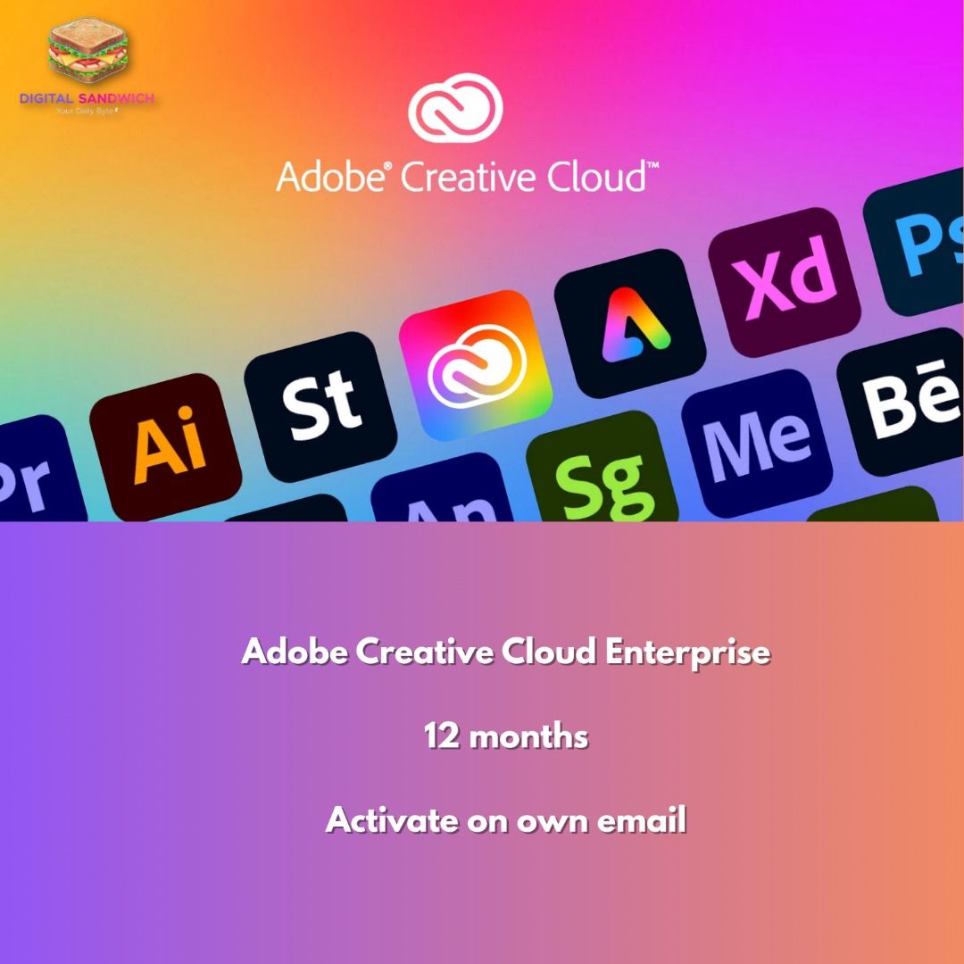 🔥 Adobe Creative Cloud Enterprise | 12M Own Account Activation ...