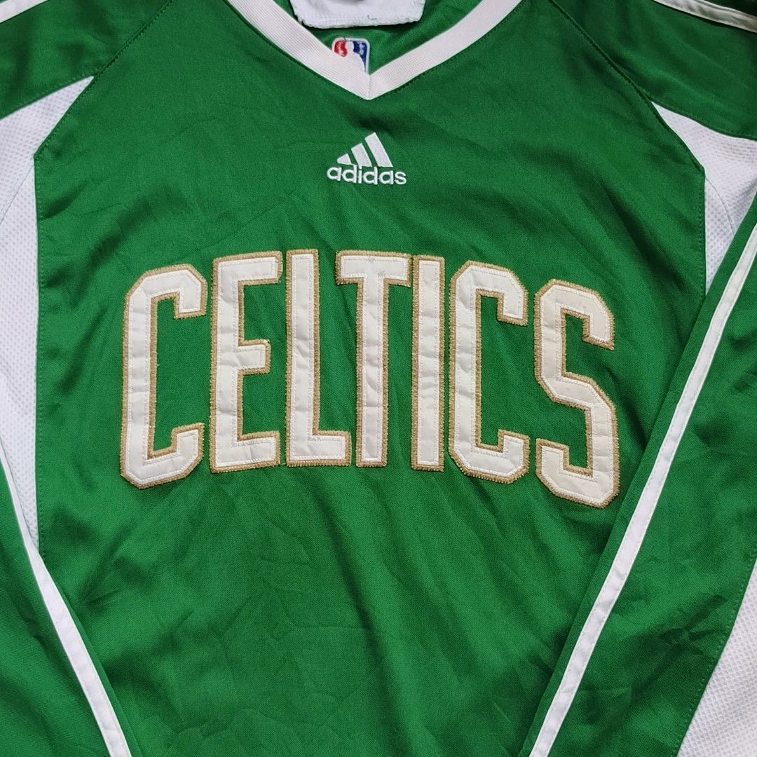 Adidas Boston Celtics NBA Jersey (Category: Activewear) located in Ipil. Submitted by ajthriftfinds (Listing ID 1405862254, Image 2). Description: - Authentic Adidas Boston Celtics NBA jersey - W: 23 - L: 29 - Excellent condition - No issue - Size: L - Features: - Celtics logo - Adidas branding - NBA logo - Color: Green with white accents - Technology: Clima365.