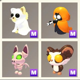 Adopt Me Mega Fly & Ride Kitty Bat, Video Gaming, Gaming Accessories ...