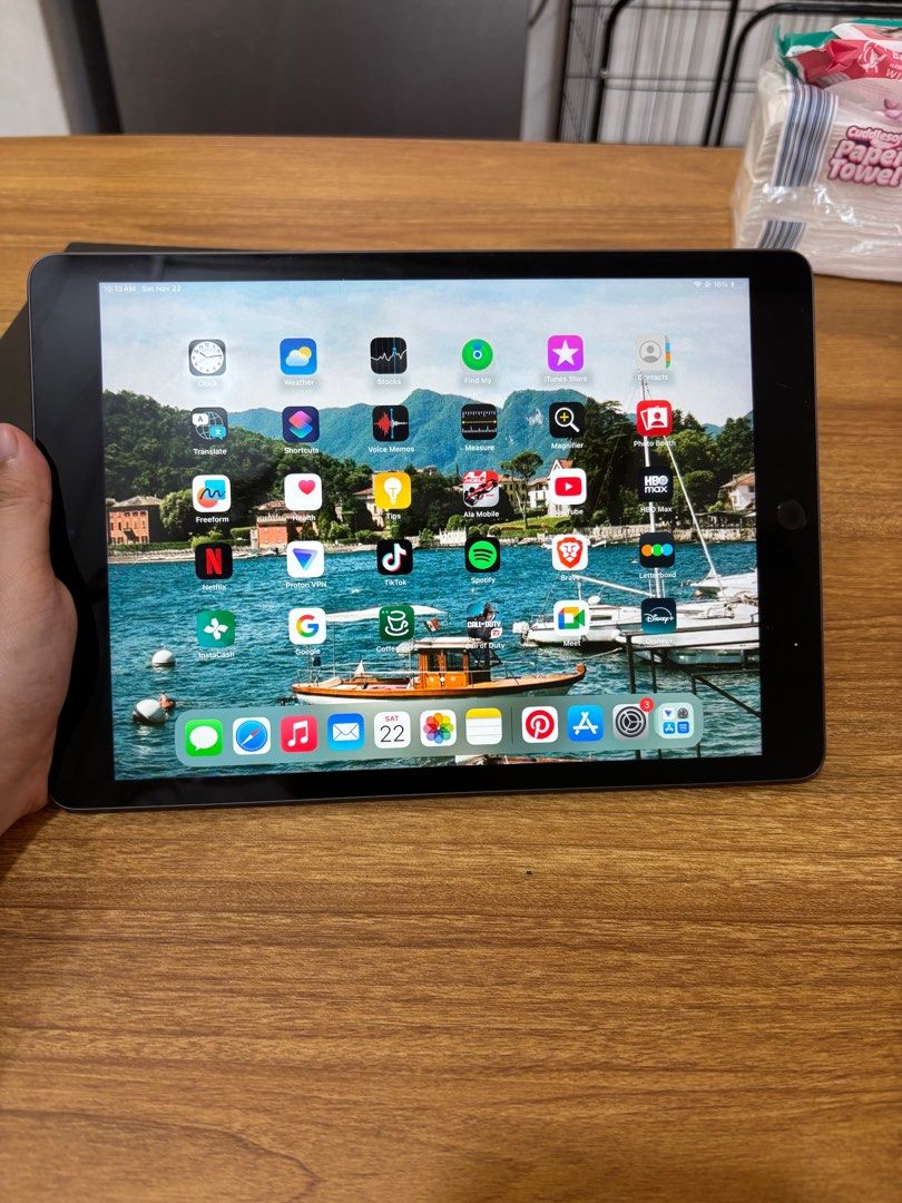 Apple iPad (Category: iPad) located in Manila. Submitted by alssndrr4r95099 (Listing ID 1405719230, Image 2). Description: I’m selling my Ipad (9th generation) for ₱10,200 - No Scratches or Issues - Bought last Oct 2024 - In good condition and fully functional - Primarily used for gaming and streaming - Charger not included - Battery Percentage: 95% - Ipad Wi-Fi - Loc: Pampanga (Meet-up) only.