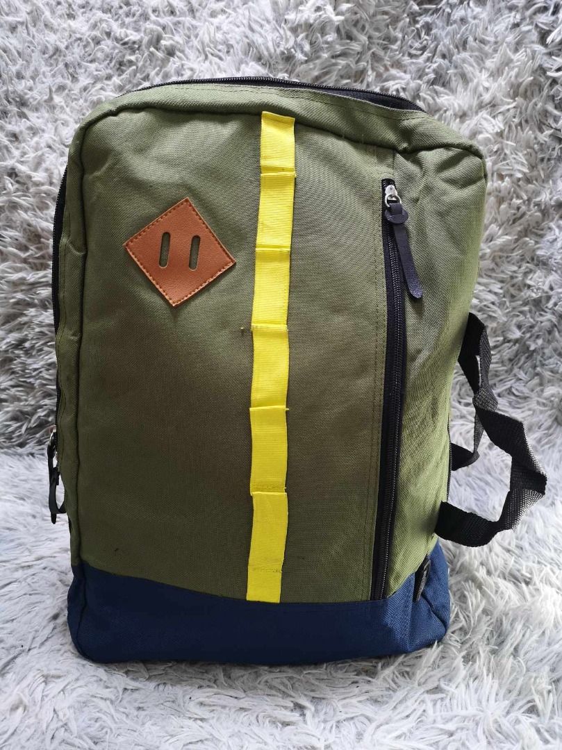 Army Green Backpack Bag (Category: Backpacks) located in Santa Cruz. Submitted by jmy_surplus.2 (Listing ID 1405804933, Image 3). Description: Size ; L - 17 W - 13 Color ; Army green Type ; Backpack bag Brand ; No brand Material ; Nylon Style ; Army green Zipper Closure backpack bag LR 72 JMY 5 Batch #167.