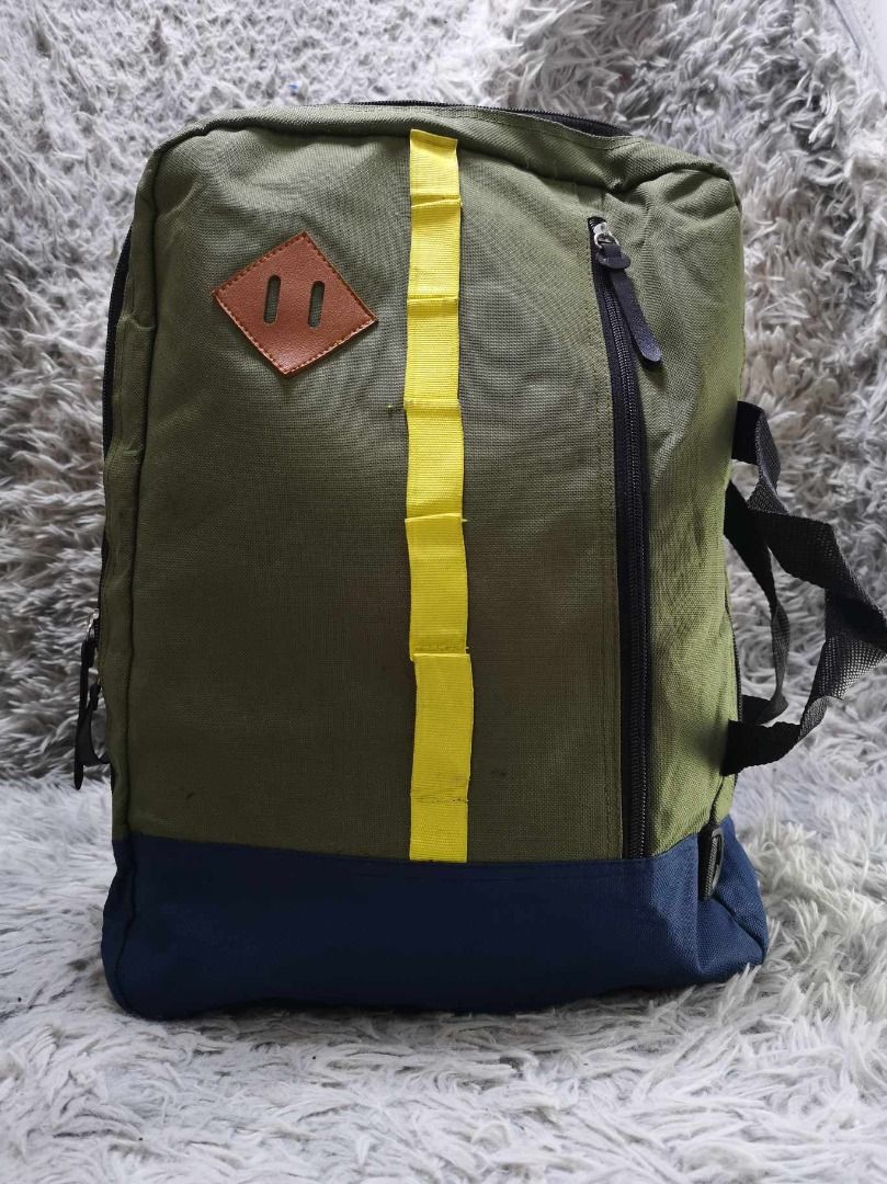 Army Green Backpack Bag (Category: Backpacks) located in Santa Cruz. Submitted by jmy_surplus.2 (Listing ID 1405804933, Image 1). Description: Size ; L - 17 W - 13 Color ; Army green Type ; Backpack bag Brand ; No brand Material ; Nylon Style ; Army green Zipper Closure backpack bag LR 72 JMY 5 Batch #167.