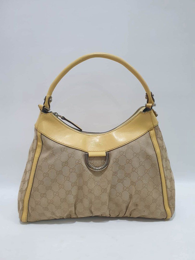 AUTHENTIC Gucci Abbey D Ring (Category: Luxury Bags & Wallets) located in Muntinlupa City. Submitted by atelier.archive (Listing ID 1405718509, Image 1). Description: - guaranteed authentic - money back if proven fake - fresh from bag spa - can send more photos upon requests for sure buyers - no bogus buyers - lowball offers will NOT be entertained Rfs : need money for school .