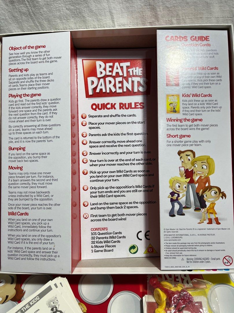 Beat the Parents Board Game (Category: Board Games & Puzzles) located in Antipolo. Submitted by gettinghooked (Listing ID 1405711421, Image 3). Description: .
