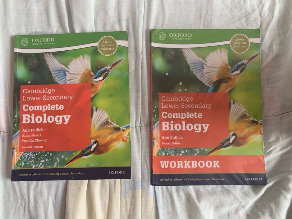 Cambridge lower secondary complete biology workbook and textbook (take
