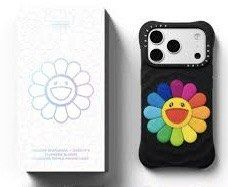 Casetify x 村上隆太陽花手機殼(彩色) Iphone 17 Pro Max, 手提電話