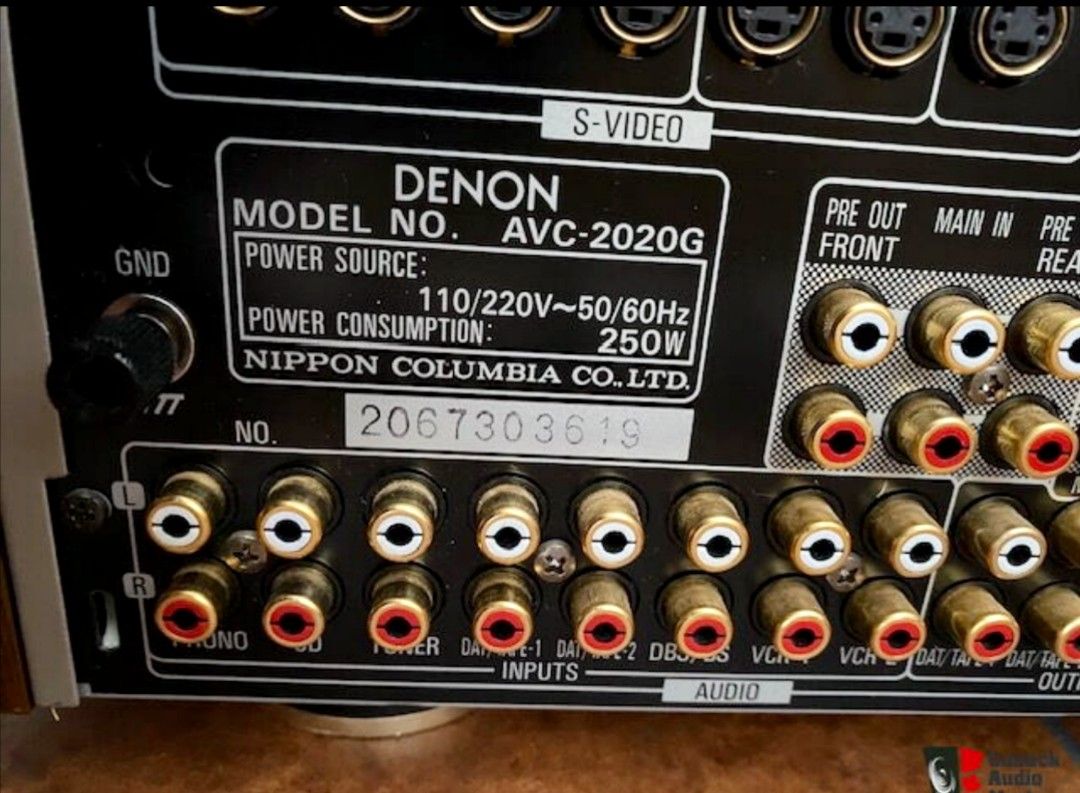 Denon AVC-2020G 擴音機Amplifier with Bluetooth, 音響器材, 其他音響