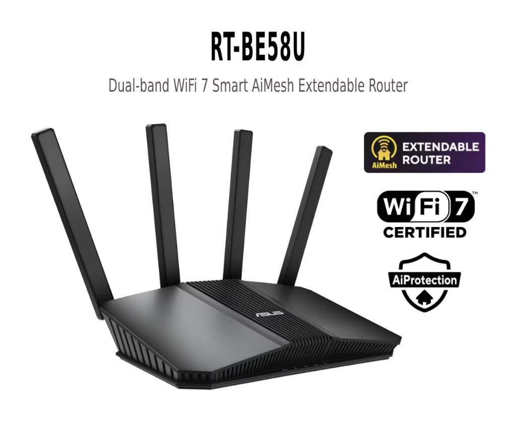 [Free Delivery] ASUS RT-BE58U Router, Computers & Tech, Parts ...