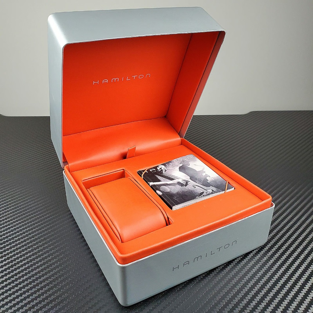 Hamilton Aluminum Watch Box (ORIGINAL), Men's Fashion, Watches ...