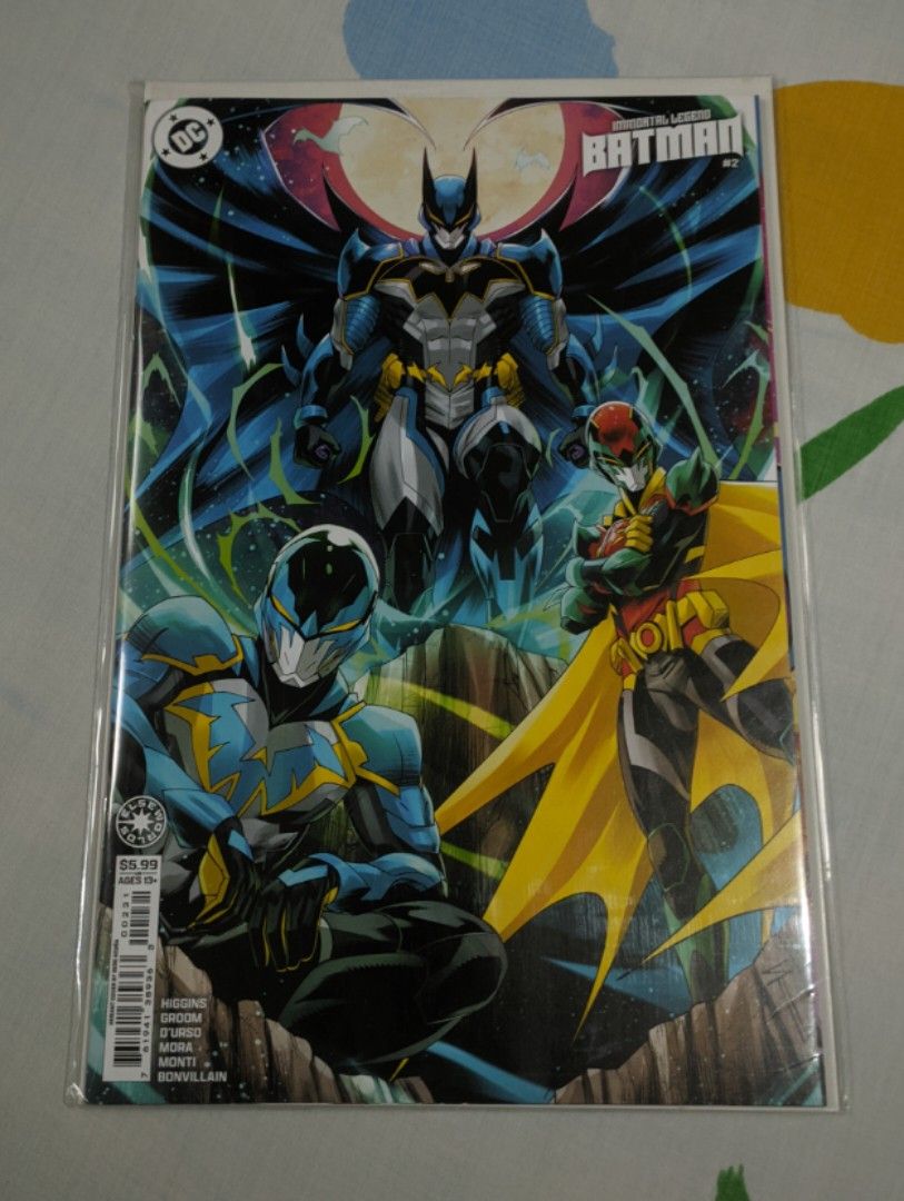 Immortal Legend Batman #2 & #3 (Category: Comics & Manga) located in Muntinlupa City. Submitted by sellthingsph_ (Listing ID 1405798201, Image 2). Description: IMMORTAL LEGEND BATMAN ISSUE 2 & 3 (SOLD AS SET) #2 - CVR C, #3 - CVR A MOP: GCash, Maribank, Vybe LOCATION: Muntinlupa.