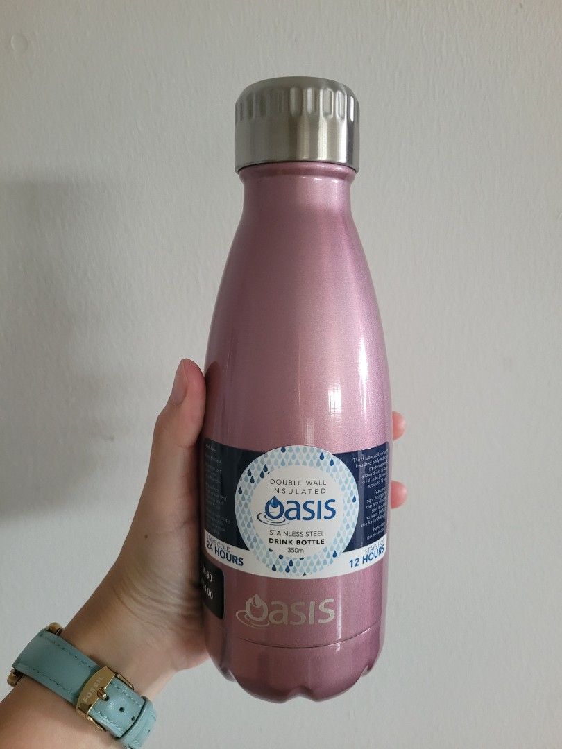 Oasis Double Wall Insulated Drink Bottle - Blush446884358800035840