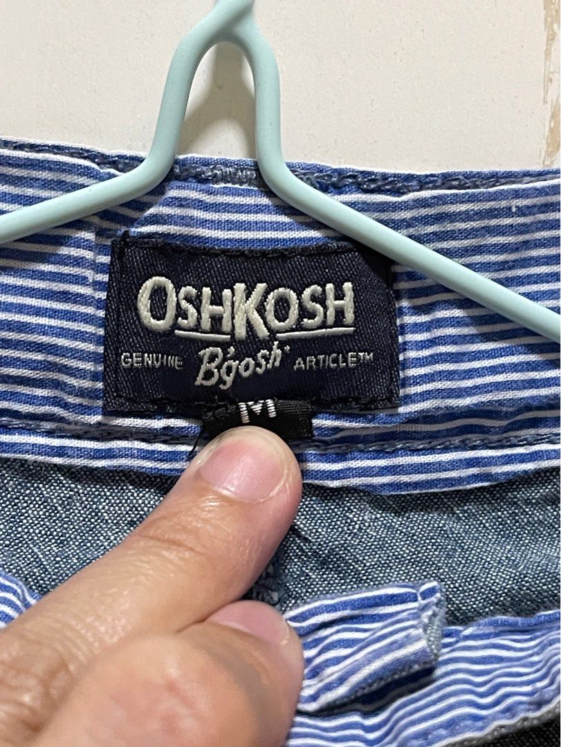 Oshkosh B'gosh Shorts (Category: Babies & Kids Fashion) located in Mexico. Submitted by kjoybernabe (Listing ID 1405871975, Image 3). Description: Oshkosh B'gosh shorts Size - Medium (3-5 y/o) Color - Blue RFS - outgrown/decluttering.