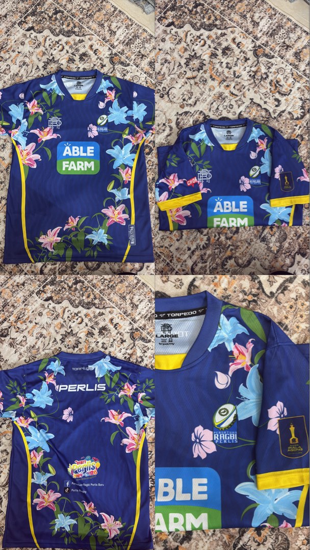 Perlis Go Clean Perlis Piala Agong 25 Fans Issue, Men's Fashion, Activewear on Carousell