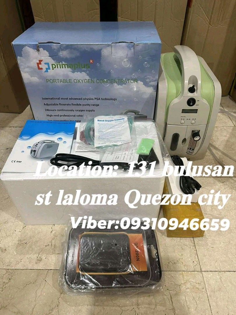 Portable oxygen concentrator (Category: Medical Supplies & Tools) located in Manila. Submitted by rheatapdas75609 (Listing ID 1405895042, Image 1). Description: .