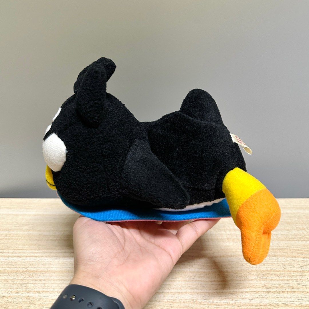 Rare Vintage Sanrio 1997 Badtz-Maru Plush 12.5x18cm (Category: Fan Merchandise) located in Davao. Submitted by pandorastoybox (Listing ID 1405903959, Image 3). Description: Rare Vintage Sanrio 1997 Badtz-Maru Plush 12.5x18cm.