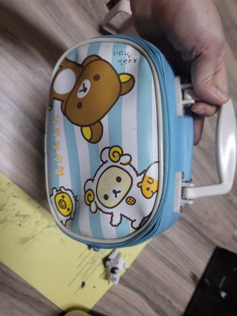 Rilakkuma mini zipper bag (Category: Food Organization & Storage) located in Caloocan City. Submitted by lynette1977 (Listing ID 1405772888, Image 2). Description: decluttering.