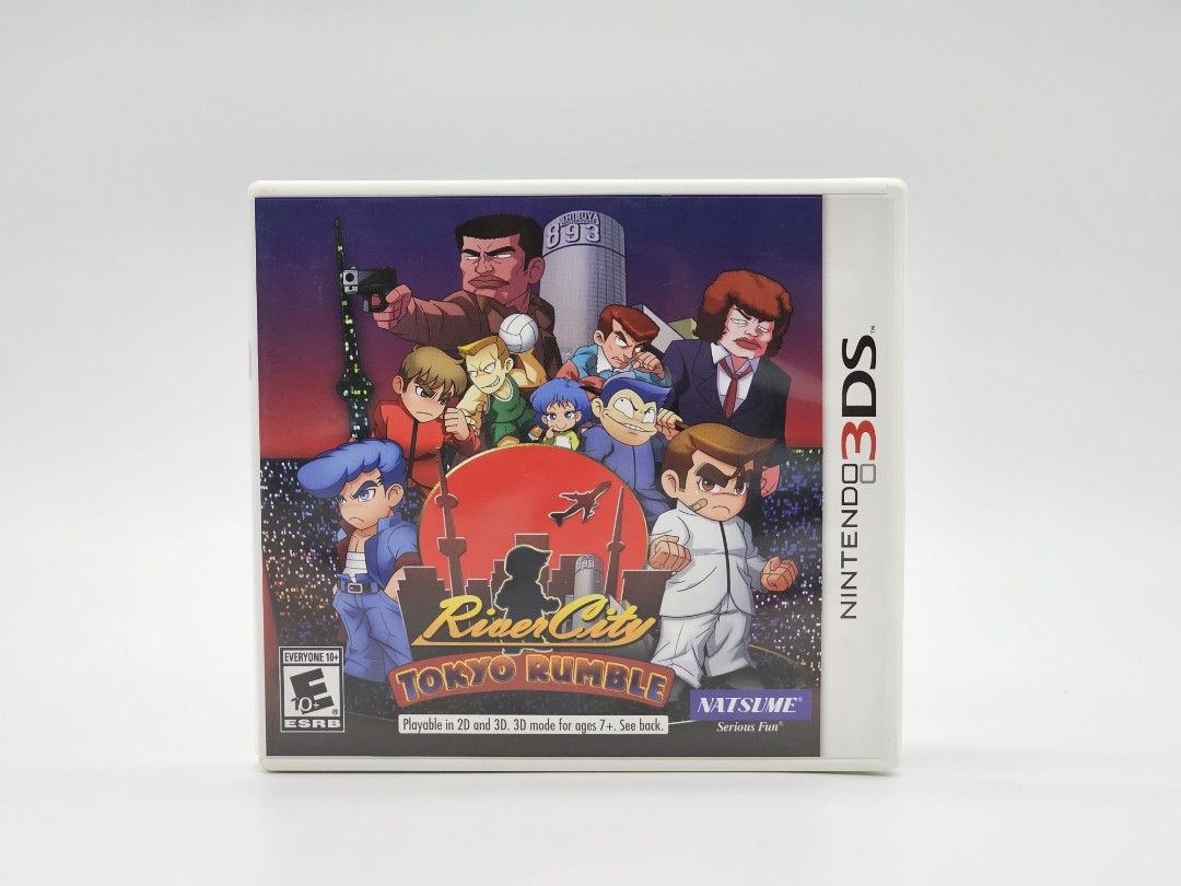 River City Tokyo Rumble (Category: Nintendo) located in Angeles City. Submitted by press_start (Listing ID 1405812908, Image 1). Description: FOR SALE River City Tokyo Rumble for Nintendo 3DS ₱1,399 US version/ESRB. This is a second hand item, manage your expectations. See pics for inclusions. Tested working. Location: Angeles City, Pampanga No meet-ups Shipping thru LBC or J&T only. I ship daily at 1:00 PM. Payments settled after 11:00 AM will b