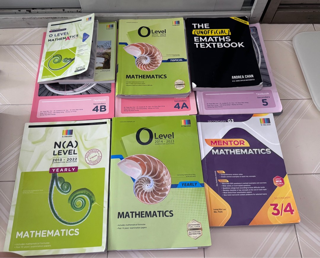 Textbbok School Secondary School Textbooks - O Level, N(A) Level, Hobbies & Toys, Books ...