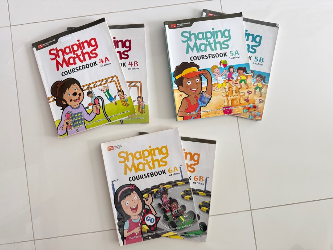 Shaping Maths Coursebook 3rd Edition (4A, 4B, 5A, 5B, 6A, 6B), Hobbies ...