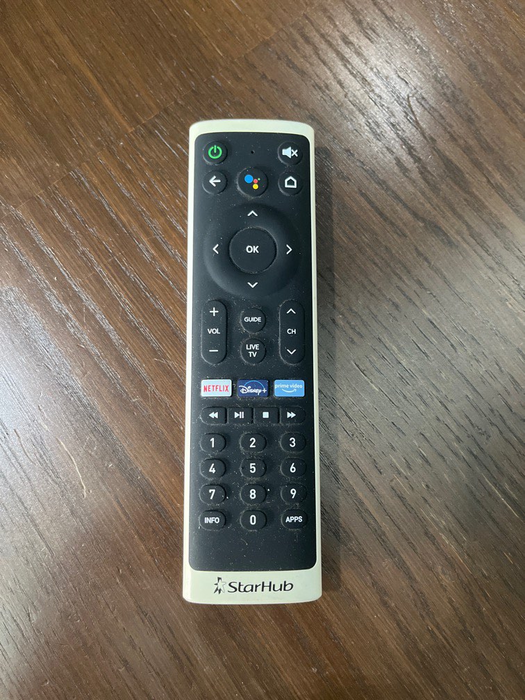 StarHub remote control, TV & Home Appliances, TV & Entertainment ...