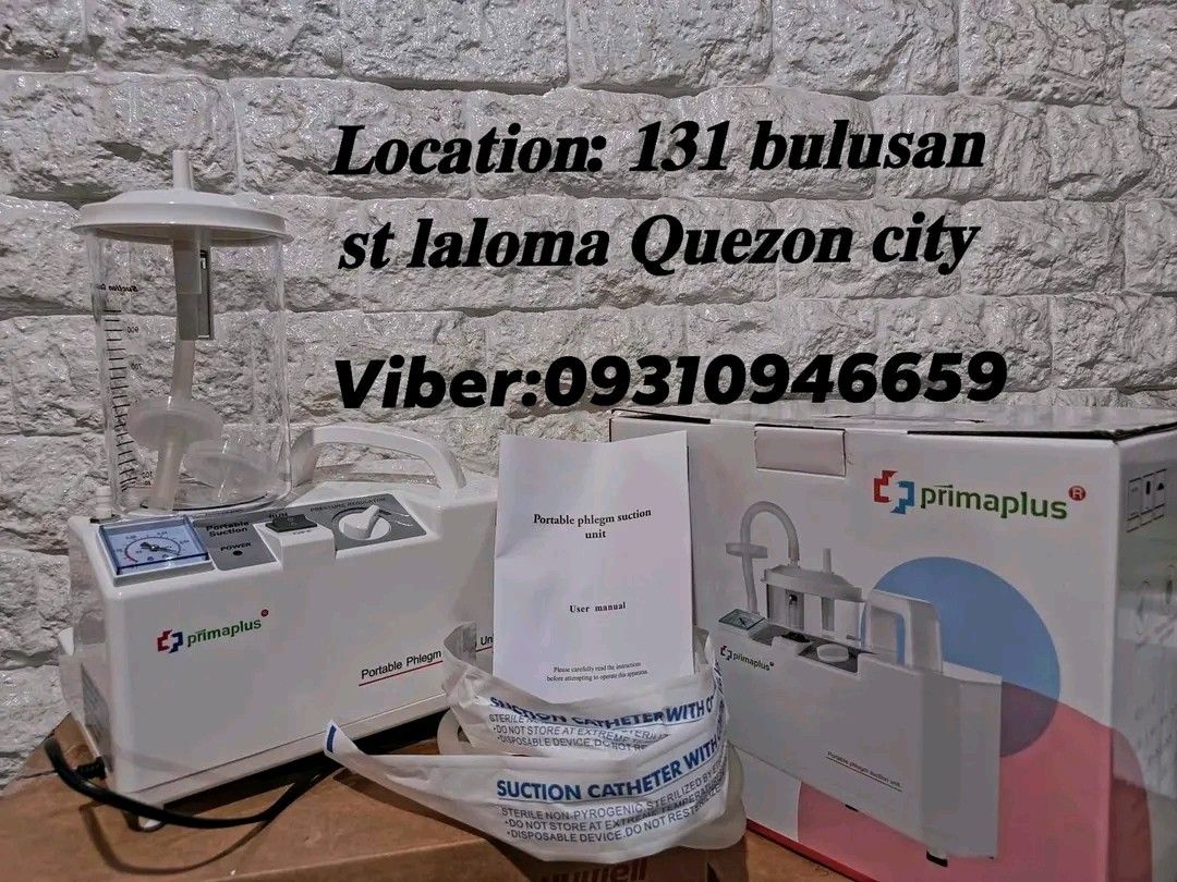 Suction machine (Category: Medical Supplies & Tools) located in Manila. Submitted by rheatapdas75609 (Listing ID 1405895170, Image 1). Description: .