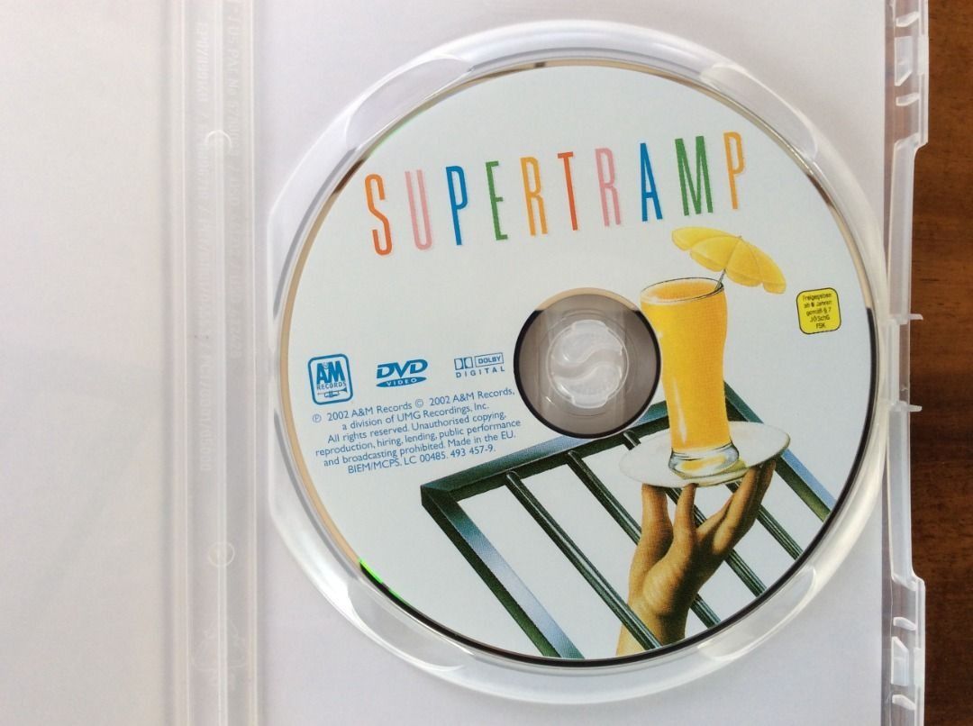 Supertramp - Concert DVD (Category: CDs & DVDs) located in Silang. Submitted by lorenzo0000 (Listing ID 1405777202, Image 3). Description: Supertramp Concert DVD In Excellent Condition.
