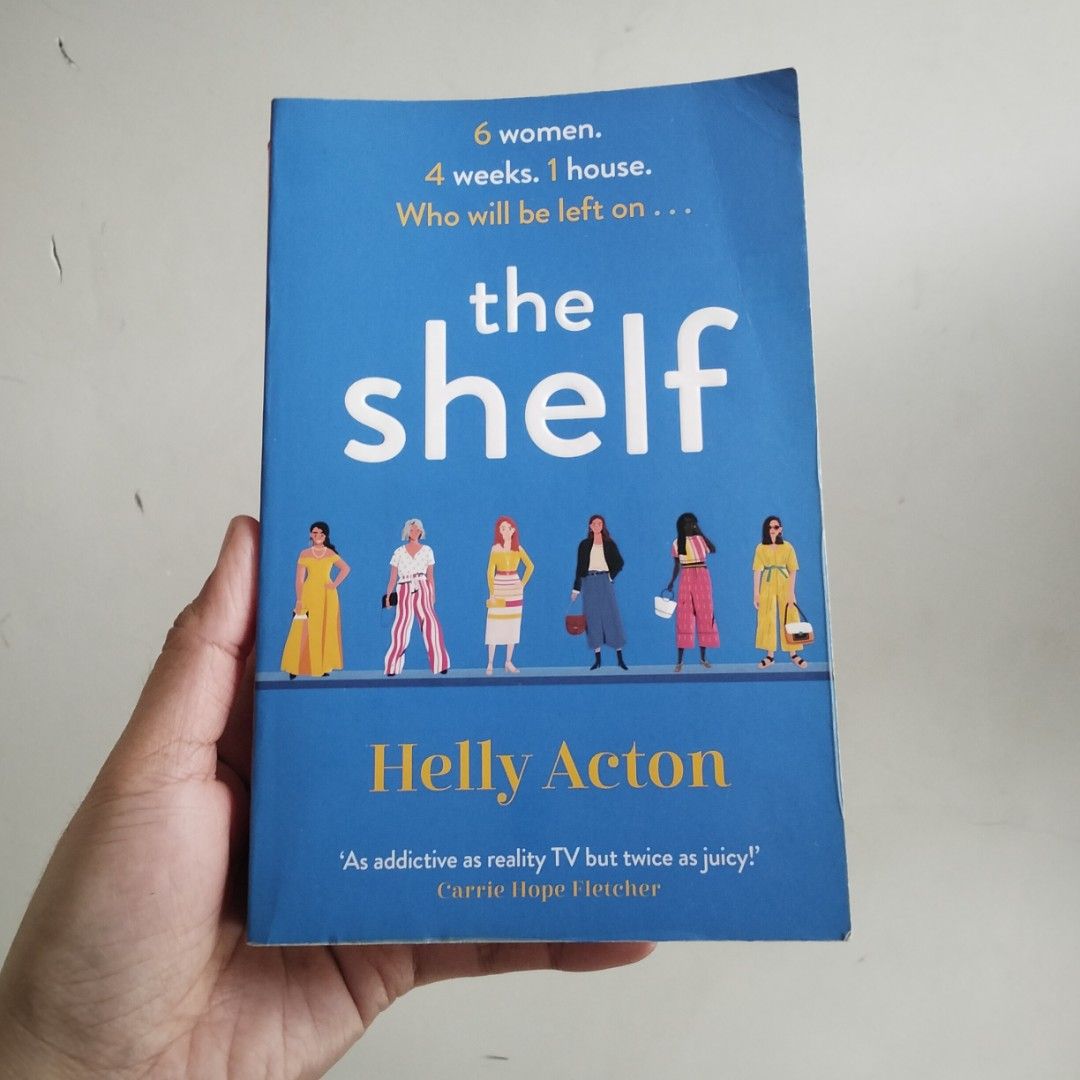 The Shelf (UK Paperback) by Helly Acton (Category: Storybooks) located in San Fernando. Submitted by booknestcebu (Listing ID 1405815777, Image 1). Description: UK PAPERBACK Preloved, good used condition, creased and curved/slanted spine.