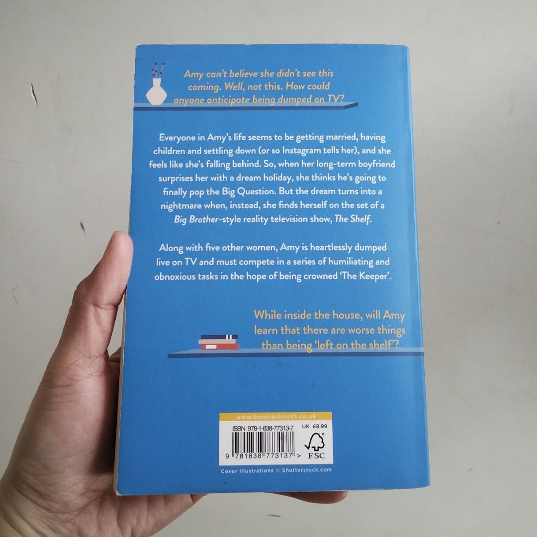 The Shelf (UK Paperback) by Helly Acton (Category: Storybooks) located in San Fernando. Submitted by booknestcebu (Listing ID 1405815777, Image 2). Description: UK PAPERBACK Preloved, good used condition, creased and curved/slanted spine.