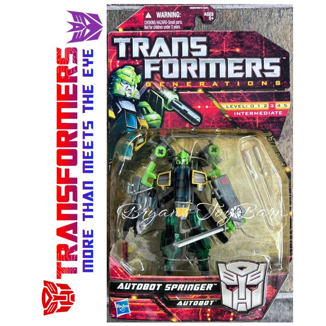 Transformers Springer Generations Robot in Disguise RID Deluxe Class ...