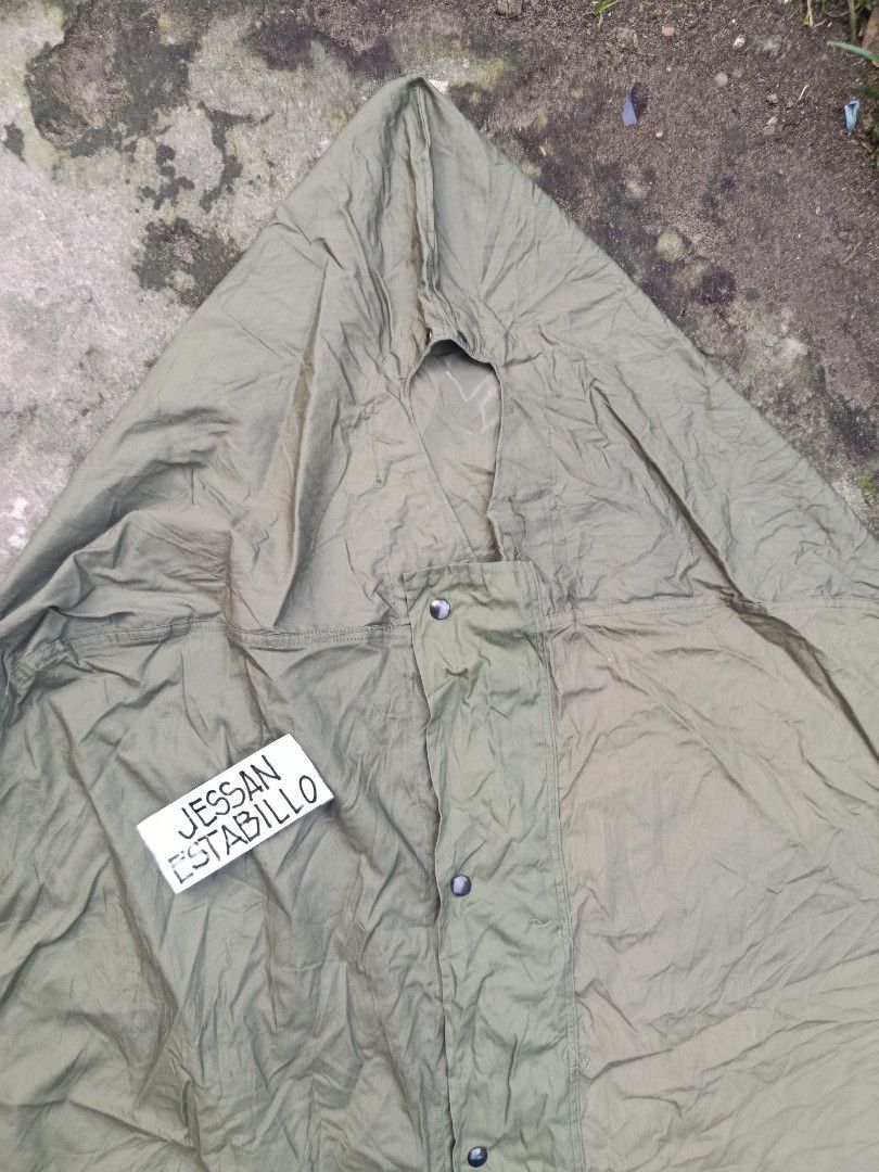 US Military Sleeping Bag Case M-1945 (Category: Hiking & Camping) located in Concepcion. Submitted by lowkeythrifter.ph (Listing ID 1405864028, Image 2). Description: CASE, SLEEPING BAG, M-1945 Very Good Condition See pics for actual measurements & issues 1️⃣4️⃣9️⃣9️⃣ + 9️⃣5️⃣ ✈️@ Gcash / Palawan, Payment First. Bawal sa Maselan, PM if Interested. 1st to Pay God bless....