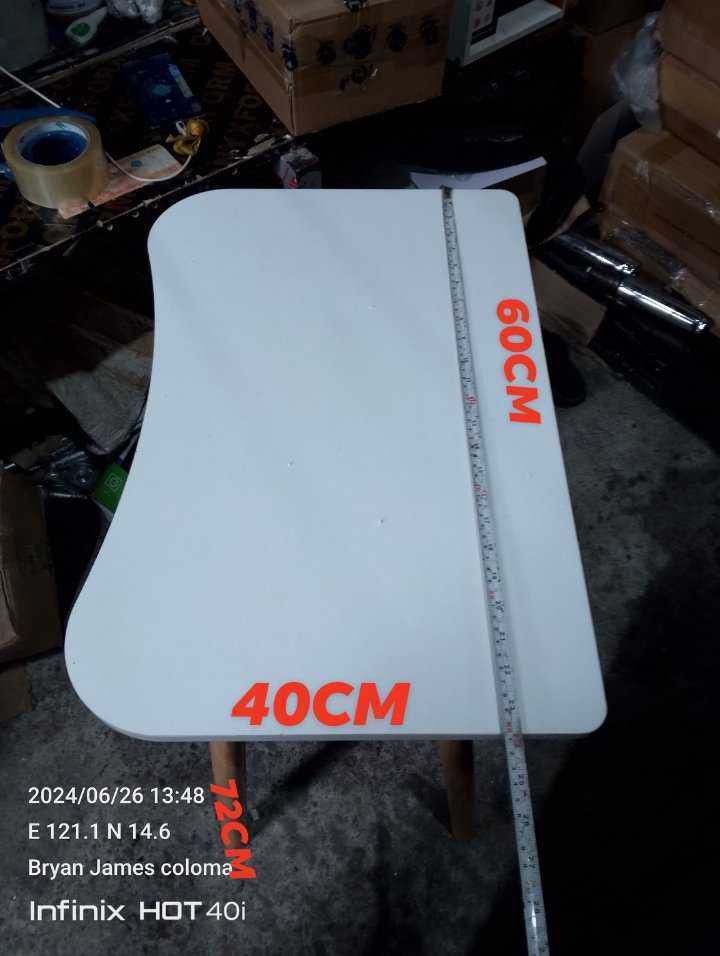 Vb scandi table (Category: Tables & Sets) located in Manila. Submitted by dolorchris69891 (Listing ID 1405845558, Image 1). Description: ✅SCANDI table 60X40 🎨WHITE.