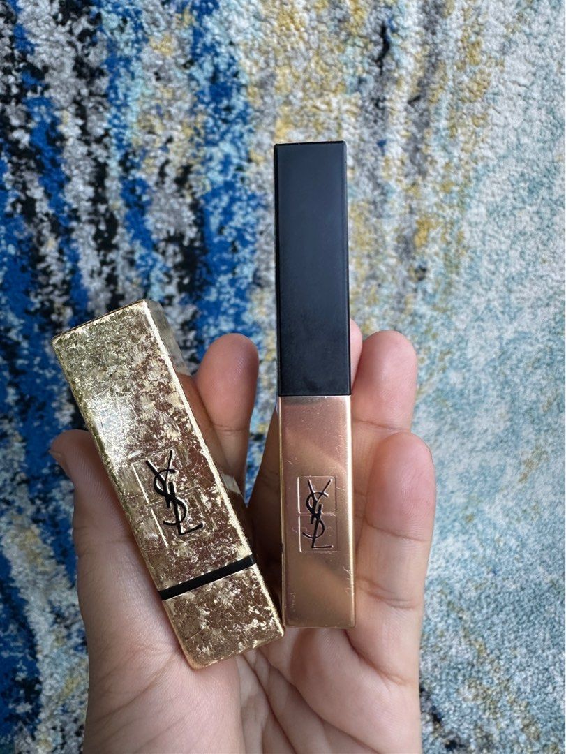 YSL 21 and 1966 (Category: Makeup) located in Paranaque City. Submitted by changingclassic (Listing ID 1405772550, Image 1). Description: YSL 21 and 1966 -Authentic 💯 -Money back guarantee if proven by professionals -Actual photos posted -rfs: decluttering DM FOR INTERESTED.