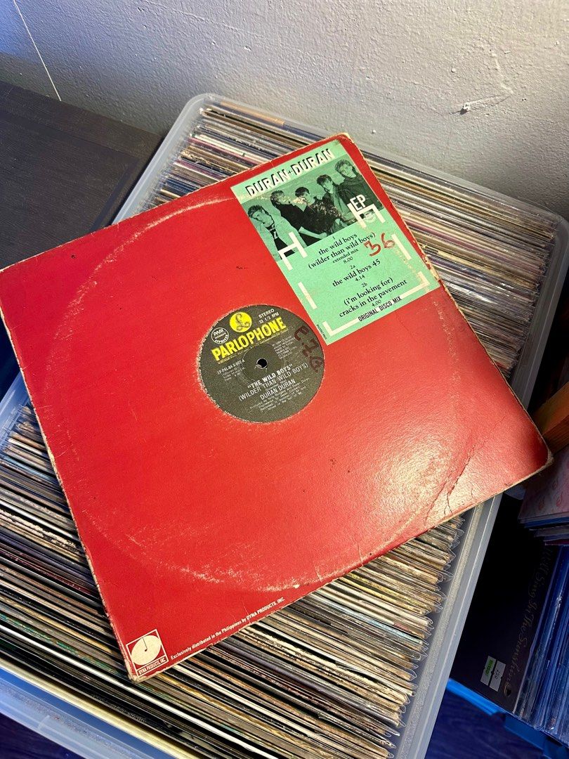 [12”] The Wild Boys - Duran Duran (Category: Vinyls) located in Makati City. Submitted by pitsrecords (Listing ID 1406031673, Image 1). Description: [12”] The Wild Boys - Duran Duran Cover : VG Media : VG - VG+ P400.