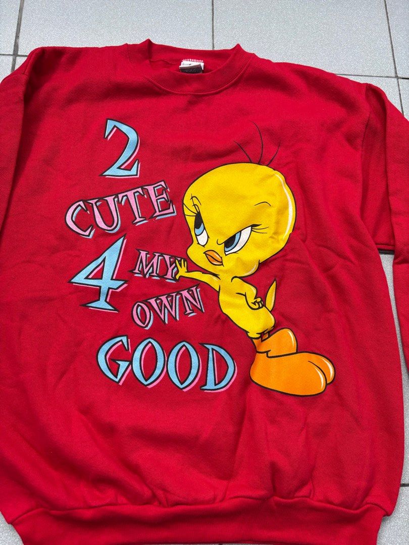 (1997) Looney tunes retro sweater (Category: Coats, Jackets and Outerwear) located in Quezon City. Submitted by jovvs (Listing ID 1405931801, Image 2). Description: (1997) Looney tunes retro sweater Size: Large Brand new Complete with tag Shipped from usa.