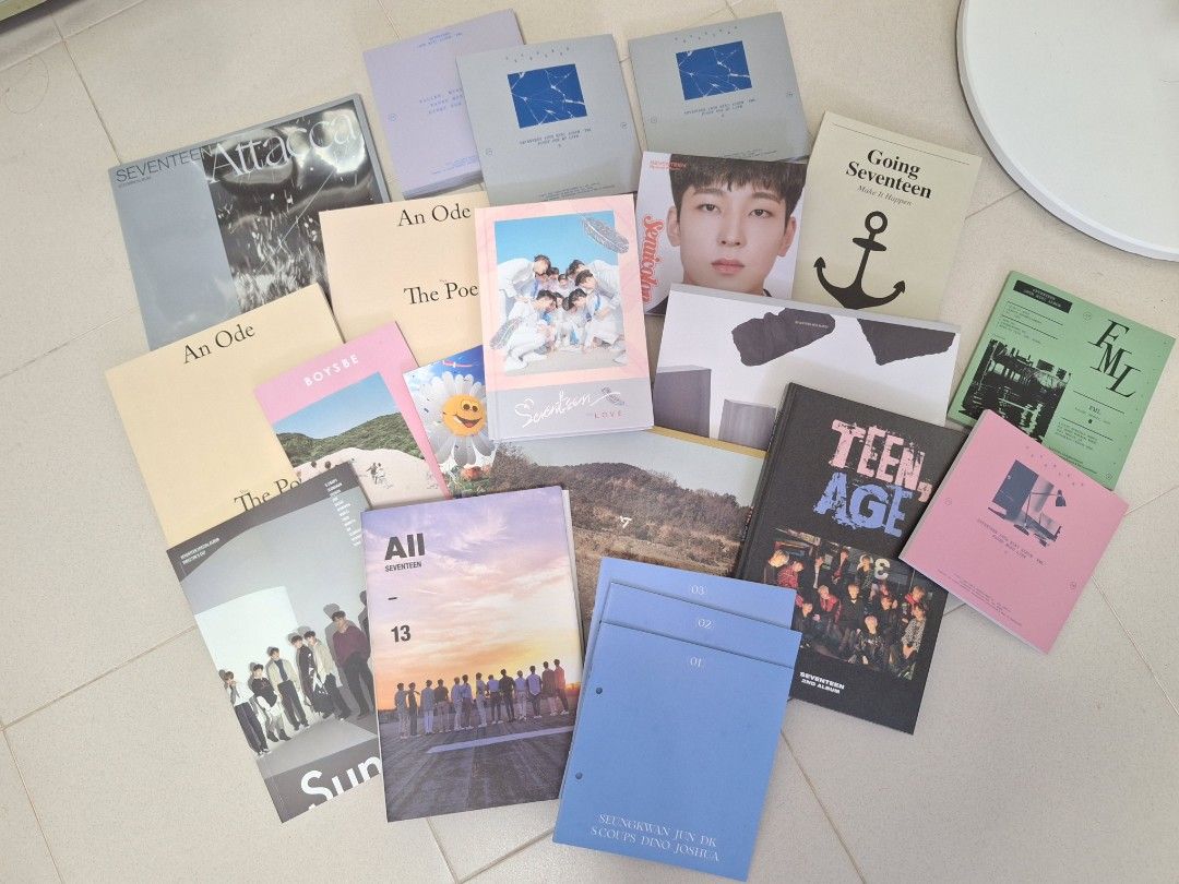 $1 EACH SEVENTEEN ALBUM (Photobook Only), Hobbies & Toys, Memorabilia ...