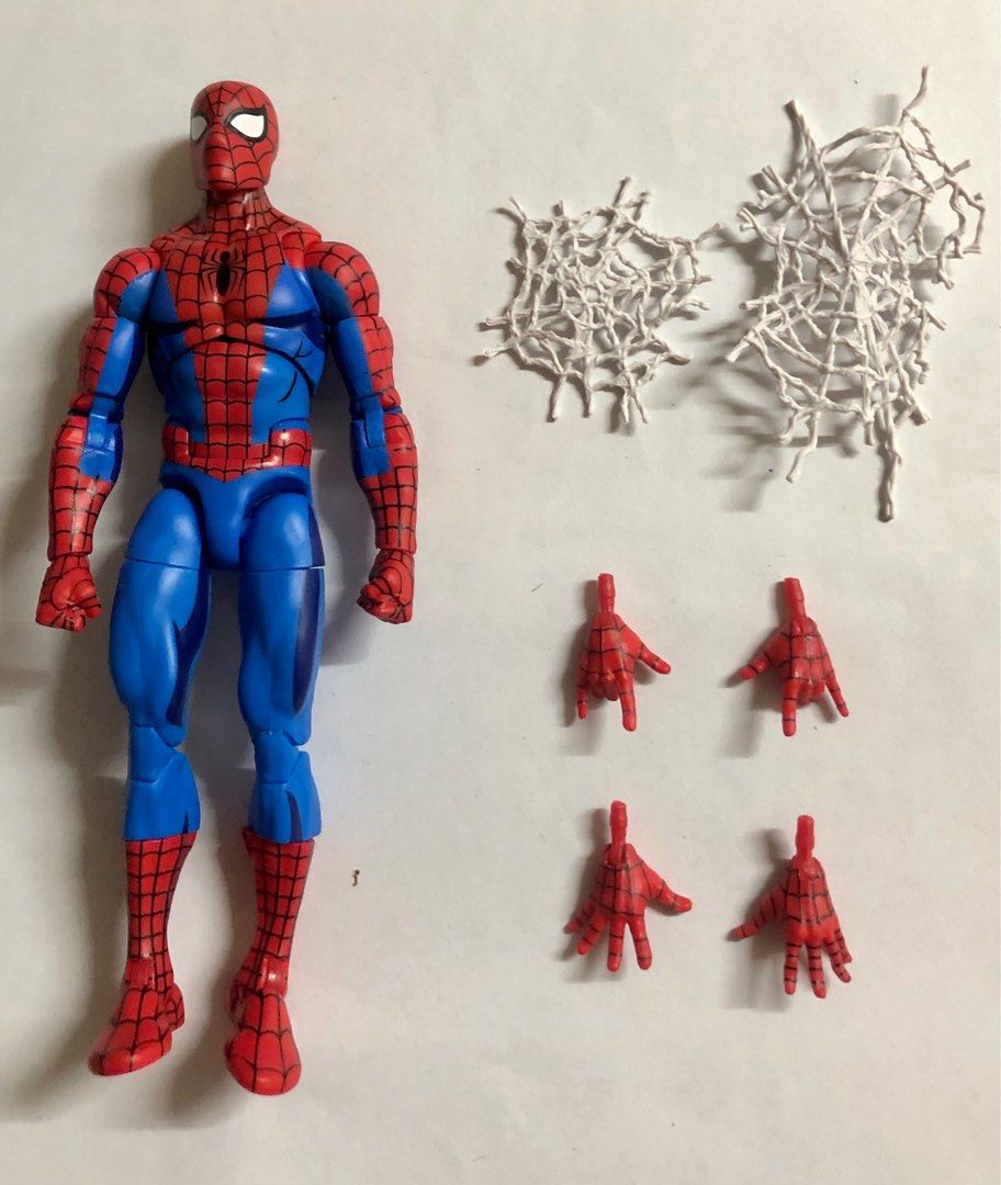 2022 Hasbro Marvel Legends Spiderman (Category: Figurines & Statues) located in Binan City. Submitted by elf.0000 (Listing ID 1406010483, Image 1). Description: P2,200.00 plus shipping cost 6” tall Accessories included as seen in photo In very good condition Please manage your expectations as the item is preloved What you see is what you get Payment via gcash Ship thru jnt or lalamove.