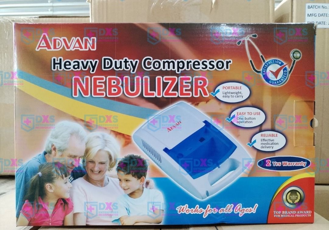 ADVAN HEAVY DUTY COMPRESSOR NEBULIZER (Category: Medical Supplies & Tools) located in Quezon City. Submitted by marketing_zyra (Listing ID 1405926502, Image 1). Description: .