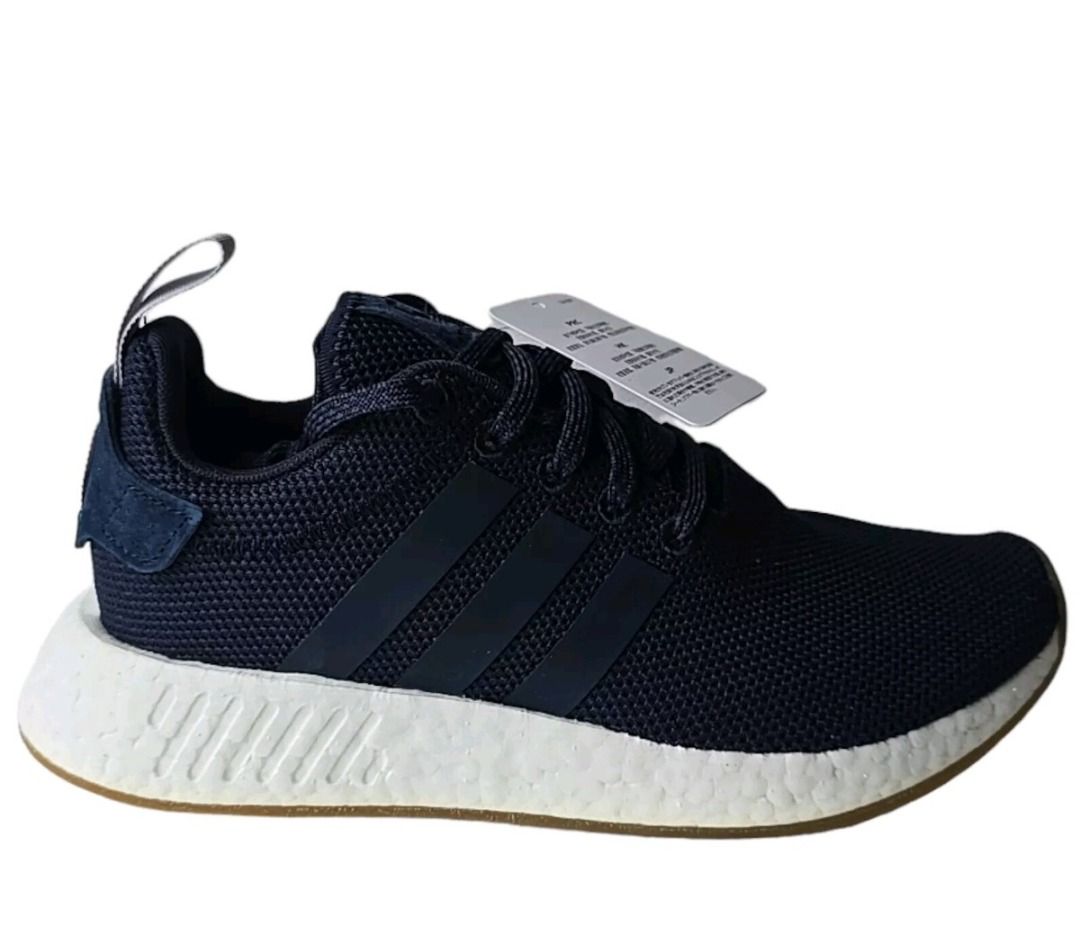 Authentic Adidas NMD R2 navy blue (Category: Casual Shoes) located in Santa Rosa. Submitted by setfree (Listing ID 1405208824, Image 1). Description: Need wash US 7 1/2 UK 6 CHN 240 RFS: moving abroad 600 + shipping J&T Santa Rosa, Nueva Ecija.