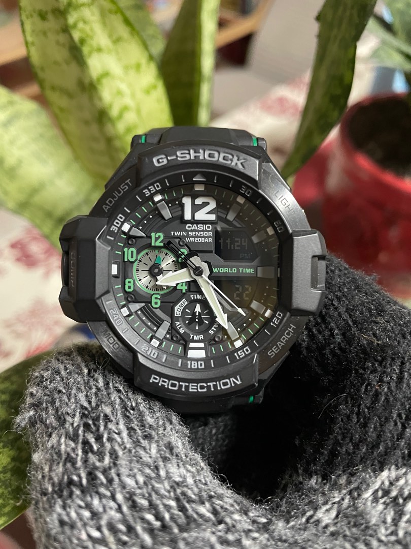 Authentic Casio G-Shock Gravitymaster GA-1100-1A3 Condition 9/10 ...