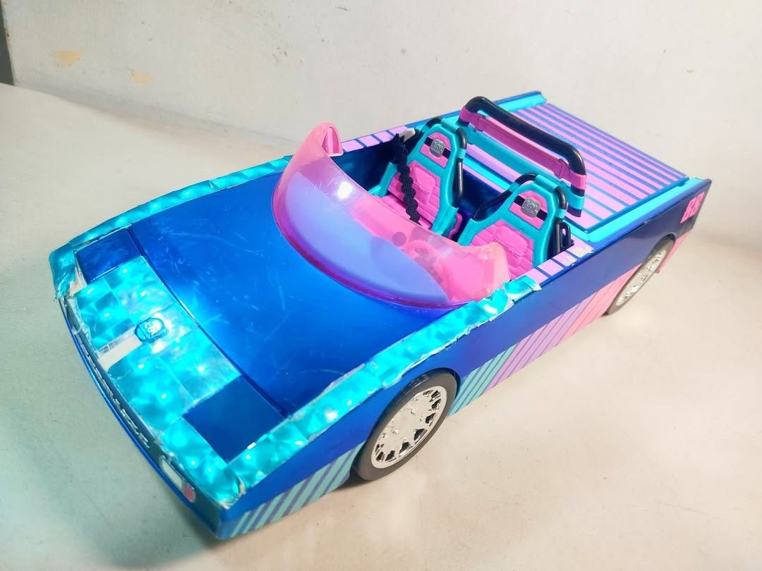 Barbie LOL Doll Speedmatic Coupe Convertible Car with Dance Floor Blue Pink (Category: Toys & Games) located in Manila. Submitted by emysayson003249 (Listing ID 1405985008, Image 1). Description: Barbie LOL Doll Speedmatic Coupe Convertible Car with Dance Floor Blue Pink ( Tin Can ) Yours For Only : 790 Message Us to Complete the transaction Like and Follow Our Subpage For the Big Boy Toys and Collectibles At Ziegfred Toy Shop Join our Event, Gro