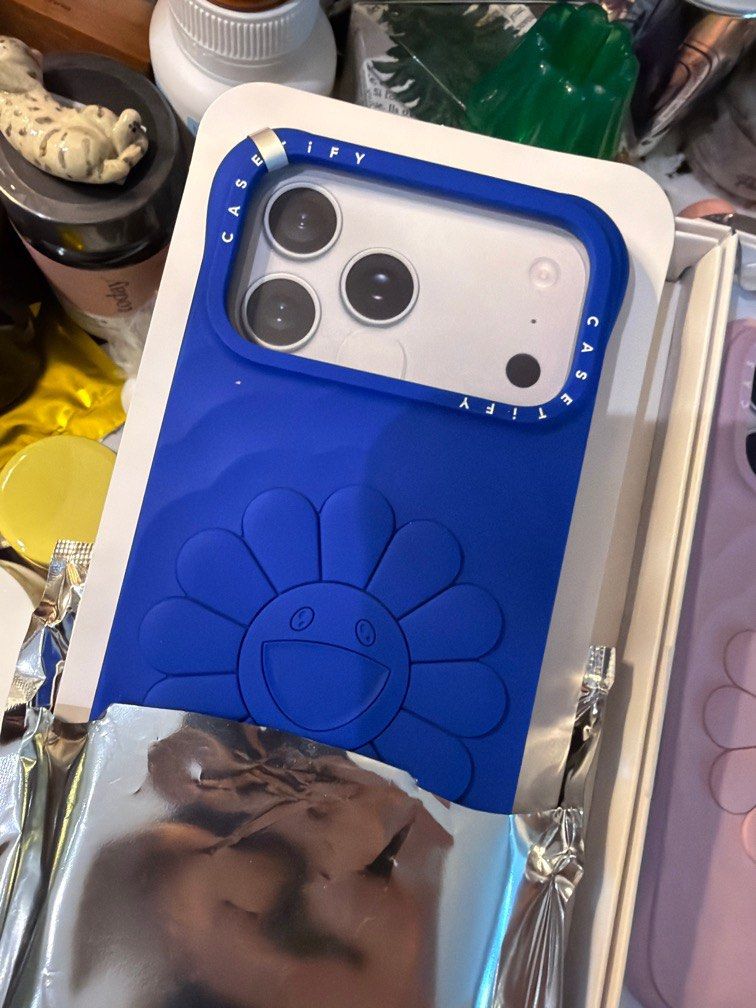 新品】村上隆xCASETiFY iPhone17Pro Max シリコンケース iphone手机