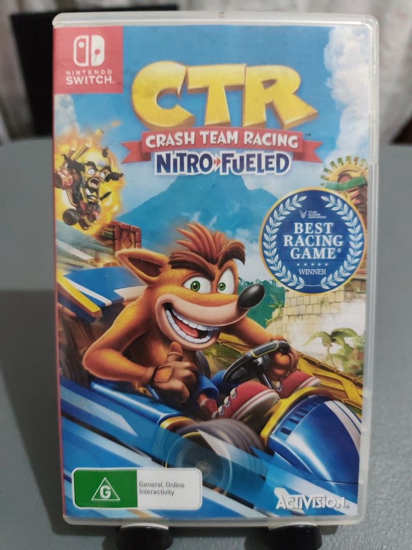 Crash Team Racing Nitro-Fueled - Nintendo Switch (Category: Nintendo) located in Calamba. Submitted by l_dorado (Listing ID 1406015217, Image 1). Description: - Crash Team Racing Nitro-Fueled for Nintendo Switch! - Includes all tracks and arenas from Crash Team Racing and Crash Nitro Kart. - Multiple game modes available. - Play online or with friends. - Customize characters and karts. Pricing: 700 instead of 1350 which is 650 less than brand new