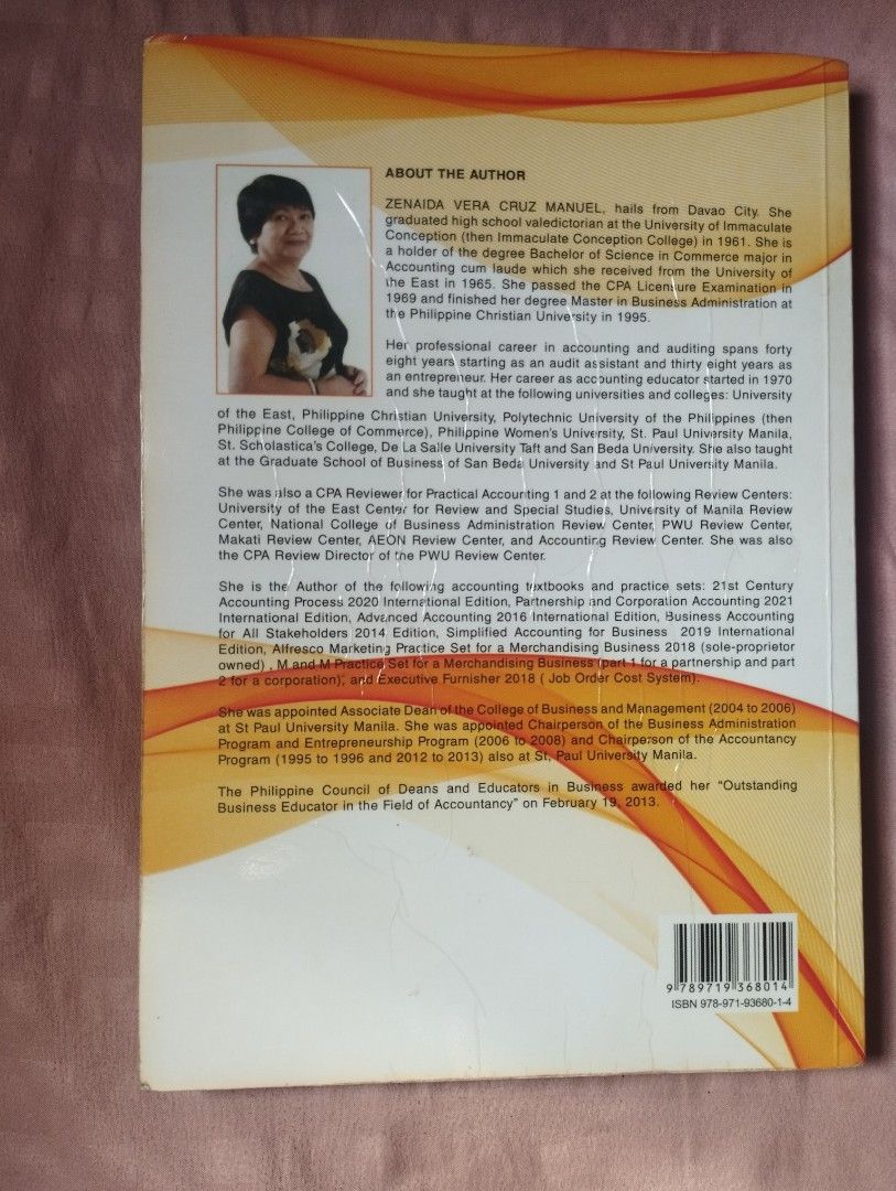 Financial Accounting & Reporting 23rd Edition (Category: Textbooks) located in Quezon City. Submitted by tiarahdelvs (Listing ID 1405924184, Image 2). Description: 23rd Edition, Financial Accounting and Reporting Minimal handwriting (using pencils) No Highlights MOP: Gcash.