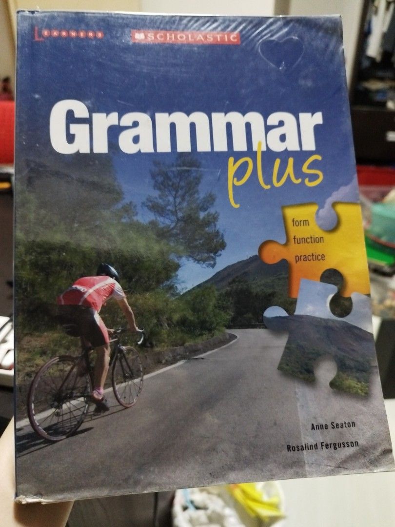 Grammar Plus Textbook - Form, Function, Practice (Category: Textbooks) located in Singapore. Submitted by seedling (Listing ID 1406021673, Image 1). Description: - Grammar Plus textbook for grammar improvement. - Includes exercises and practice questions. - only about 16 pages are written on. .