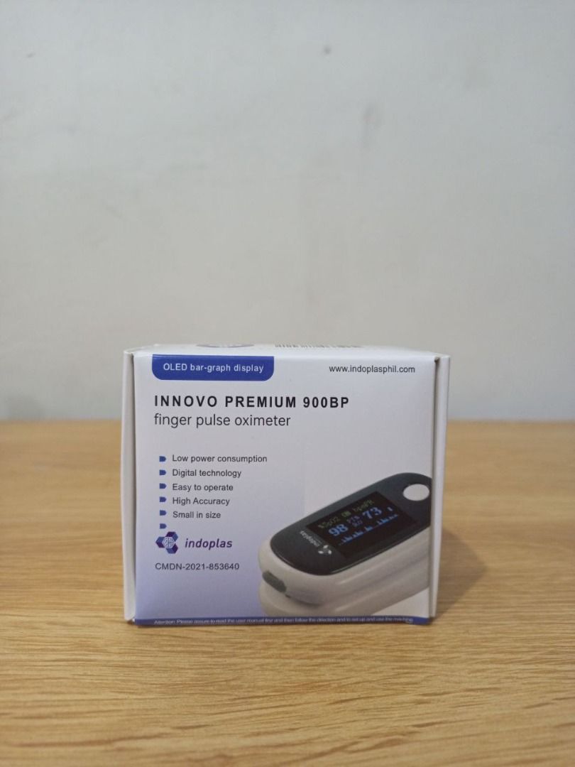 INDOPLAS INNOVO PULSE OXIMETER (Category: Medical Supplies & Tools) located in Quezon City. Submitted by marketing_zyra (Listing ID 1405924702, Image 3). Description: .