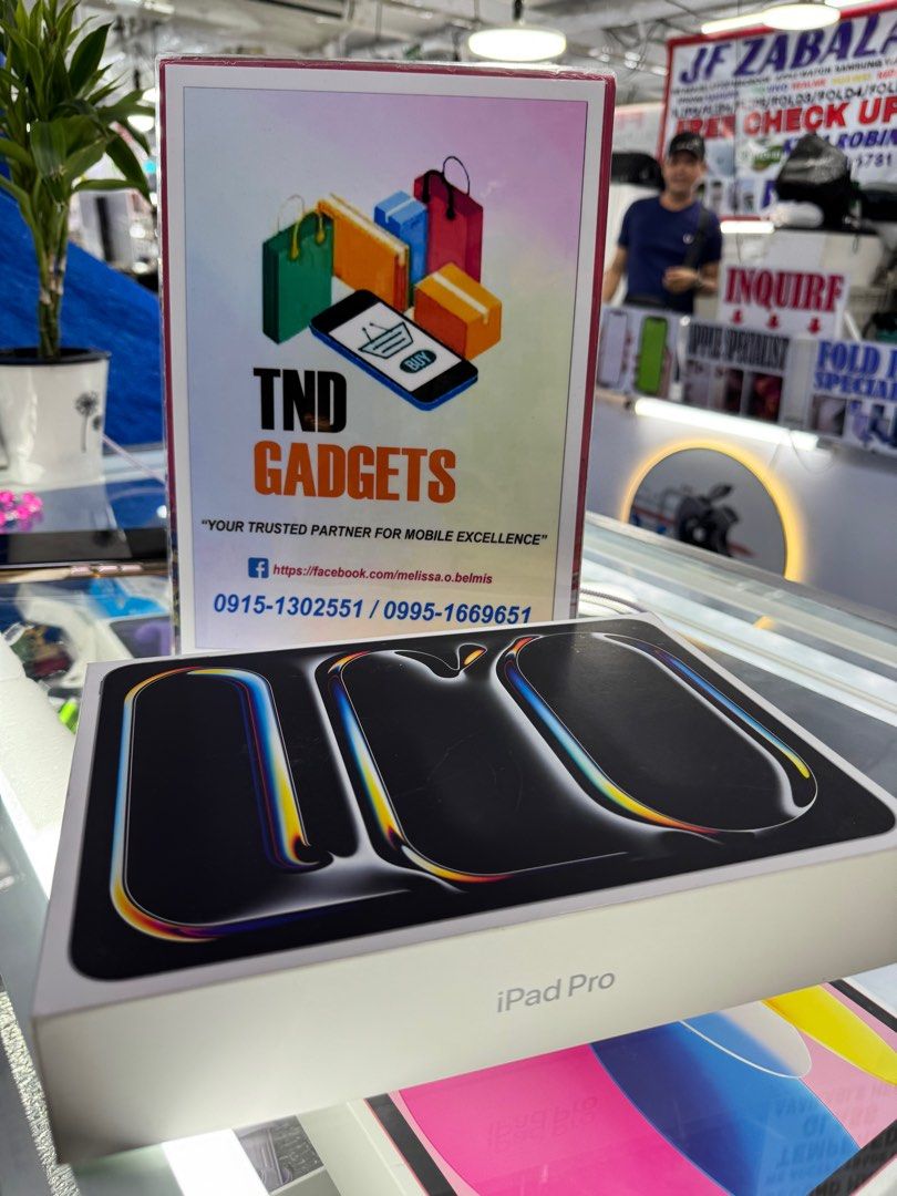 IPad Pro m5 11 inch 256gb wifi (Category: iPad) located in Pasig City. Submitted by melissaomb01623 (Listing ID 1406031880, Image 3). Description: IPad Pro m5 11 inch 256gb wifi Brand new sealed 1 year warranty in apple 📌pick up store in greenhills shopping center 📌we do cod in metro manila and near provinces just add sf only 📌we ship nationwide via LBC 📌we accept swap/trade in 📌we accept credit card installment 📌we accept ggives 📌we accep