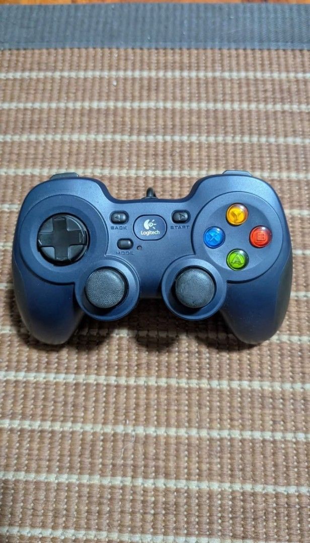 Logitech F310 wired controller (Category: Controllers) located in Manila. Submitted by bikerguy (Listing ID 1405911776, Image 1). Description: For sale only No swaps Logitech F310 wired controller price 500 Fixed. wala ng last price Condition: working Rfs: declutter Pickup only Greenwoods village, cainta Approx pin: the benko brew.